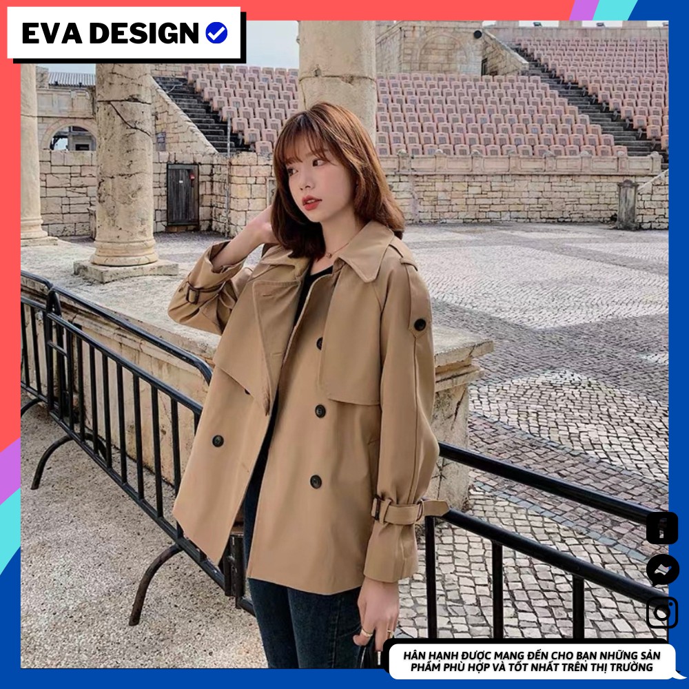 Áo măng tô ( mangto ) ngắn 2 ve cổ [CAO CẤP]  SIÊU ĐẸP ĐỘC LẠ